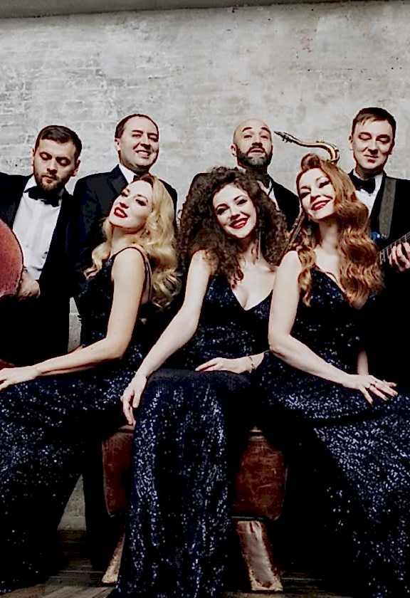 Postmodern Band солистки Натали Козлова Марина Виноградова Валерия Лебедь